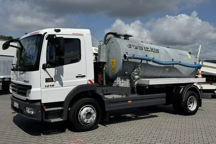 Mercedes Atego 1218 Asenizacyjny Szambiarka Beczka Szambowóz Poj.6m 2019r zdjęcie 1