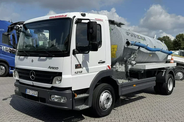 Mercedes Atego 1218 Asenizacyjny Szambiarka Beczka Szambowóz Poj.6m 2019r zdjęcie 5