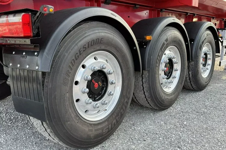 Wielton HARDOX STALOWA DO ZŁOMU 50m Oś Podnoszona Złomówka zdjęcie 16