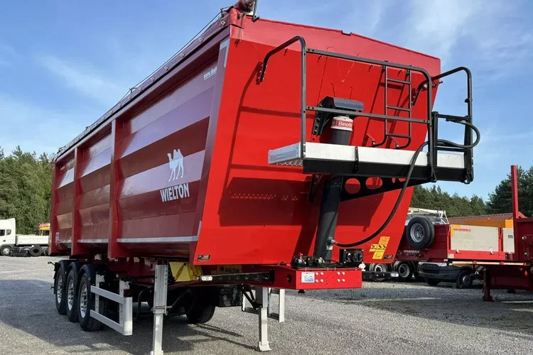 Wielton HARDOX STALOWA DO ZŁOMU 50m Oś Podnoszona Złomówka zdjęcie 2