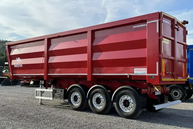 Wielton HARDOX STALOWA DO ZŁOMU 50m Oś Podnoszona Złomówka zdjęcie 20