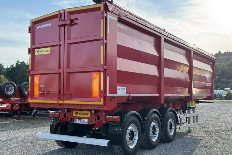 Wielton HARDOX STALOWA DO ZŁOMU 50m Oś Podnoszona Złomówka zdjęcie 24