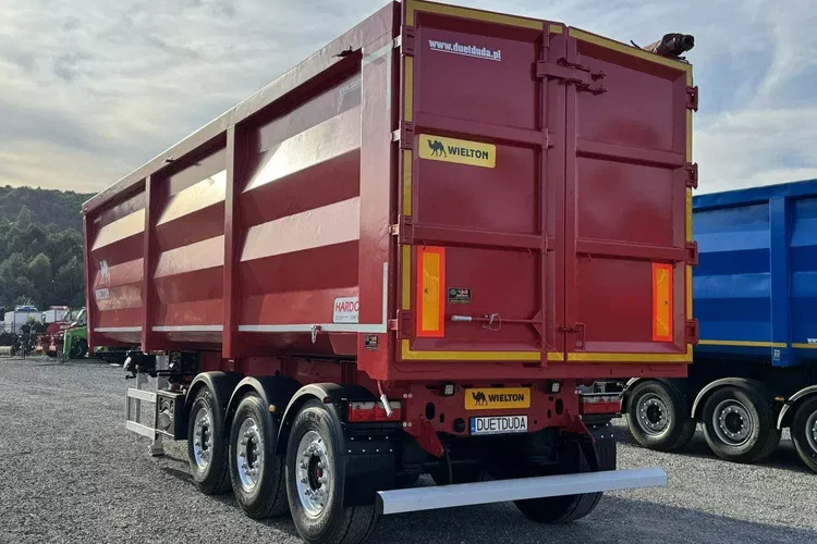 Wielton HARDOX STALOWA DO ZŁOMU 50m Oś Podnoszona Złomówka zdjęcie 25