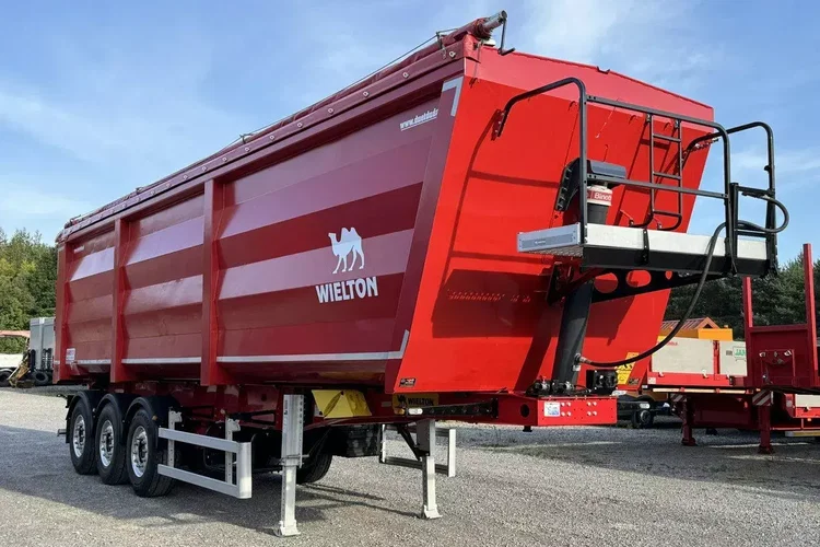 Wielton HARDOX STALOWA DO ZŁOMU 50m Oś Podnoszona Złomówka zdjęcie 4