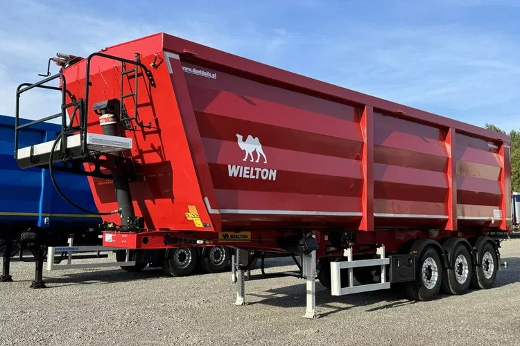 Wielton HARDOX STALOWA DO ZŁOMU 50m Oś Podnoszona Złomówka zdjęcie 5