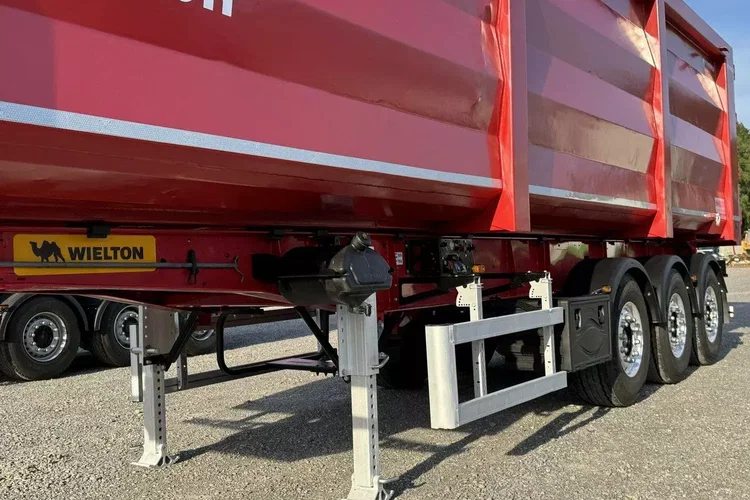 Wielton HARDOX STALOWA DO ZŁOMU 50m Oś Podnoszona Złomówka zdjęcie 8