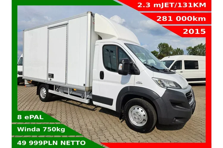 Fiat Ducato Kontener 8 ePAL 49999zł NETTO 2.3 mJET/131KM zdjęcie 1