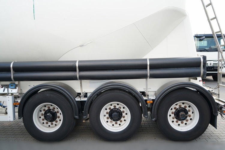 Feldbinder / CEMENTONACZEPA / 3 KOMORY / 36 000 L / SILOS / DO MATERIAŁÓW SYPKICH / ALUFELGI zdjęcie 17