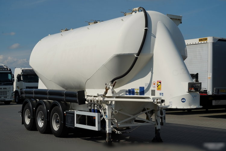 Feldbinder / CEMENTONACZEPA / 3 KOMORY / 36 000 L / SILOS / DO MATERIAŁÓW SYPKICH / ALUFELGI zdjęcie 1