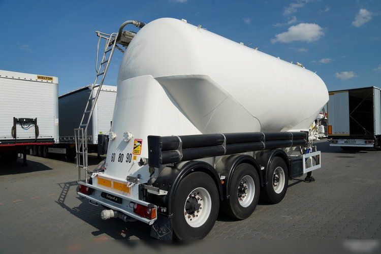 Feldbinder / CEMENTONACZEPA / 3 KOMORY / 36 000 L / SILOS / DO MATERIAŁÓW SYPKICH / ALUFELGI zdjęcie 8