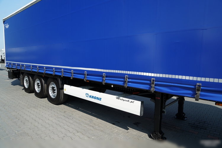 Krone FIRANKA STANDARD / OŚ PODNOSZONA / DACH PODNOSOZNY / OPONY 100% / 2019 ROK zdjęcie 9