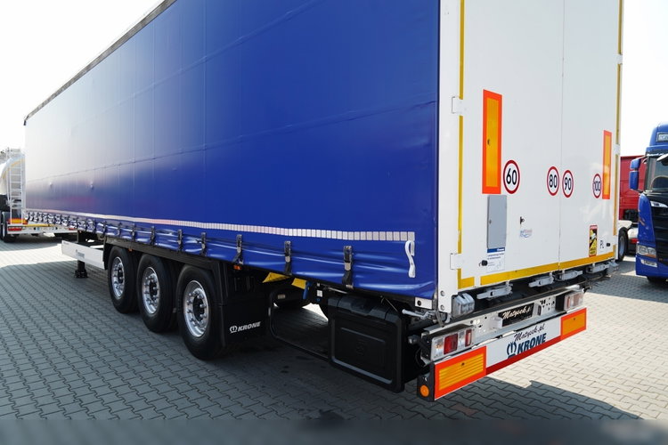 Krone FIRANKA STANDARD / OŚ PODNOSZONA / DACH PODNOSOZNY / OPONY 100% / 2019 ROK zdjęcie 11