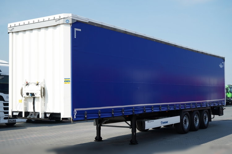 Krone FIRANKA STANDARD / OŚ PODNOSZONA / DACH PODNOSOZNY / OPONY 100% / 2019 ROK zdjęcie 1