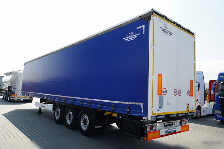 Krone FIRANKA STANDARD / OŚ PODNOSZONA / DACH PODNOSOZNY / OPONY 100% / 2019 ROK zdjęcie 3