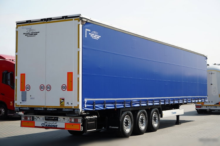 Krone FIRANKA STANDARD / OŚ PODNOSZONA / DACH PODNOSOZNY / OPONY 100% / 2019 ROK zdjęcie 6