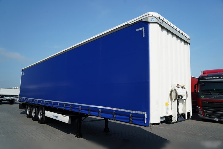 Krone FIRANKA STANDARD / OŚ PODNOSZONA / DACH PODNOSOZNY / OPONY 100% / 2019 ROK zdjęcie 7