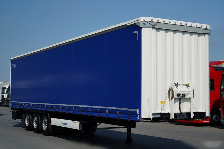 Krone FIRANKA STANDARD / OŚ PODNOSZONA / DACH PODNOSOZNY / OPONY 100% / 2019 ROK zdjęcie 8