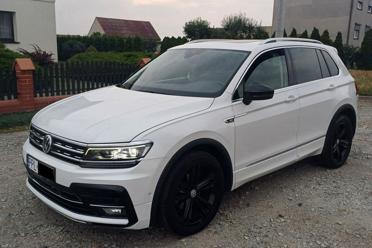 Volkswagen Tiguan R-Line 2.0 TDi 150 KM Pełne wyposażenie Hak chowany zdjęcie 3