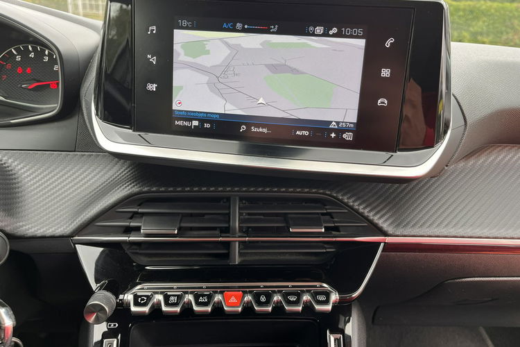 Peugeot 208 1.2 Zarejestrowany Android Led Klima Komputer Stan Idealny Bezwypadk zdjęcie 19