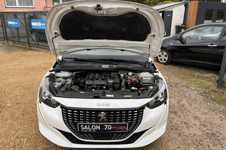 Peugeot 208 1.2 Zarejestrowany Android Led Klima Komputer Stan Idealny Bezwypadk zdjęcie 30