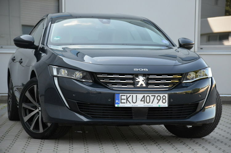 Peugeot 508 1.6T 180KM Serwis 150tys.KM Radar Kamera Navi LED Focal Bliss Skóra zdjęcie 9