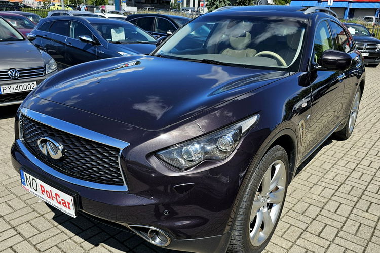 Infiniti QX70 skóra, kamera 360, grzane fotele, serwis, 4awd zdjęcie 3
