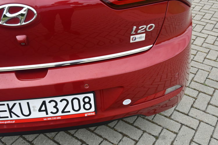 Hyundai i20 1.0Turbo Panorama Dach.Navi.Kam.Cof.Tempomat.Ledy.UEFA 2016 zdjęcie 13