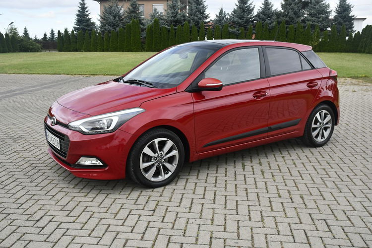 Hyundai i20 1.0Turbo Panorama Dach.Navi.Kam.Cof.Tempomat.Ledy.UEFA 2016 zdjęcie 6