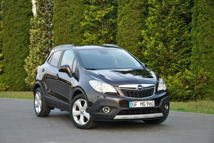 Opel Mokka 1.6i(116KM) Mokka Brown Welut Grzana Kierownica 2xPark. I Wł Alu18"ASO zdjęcie 2