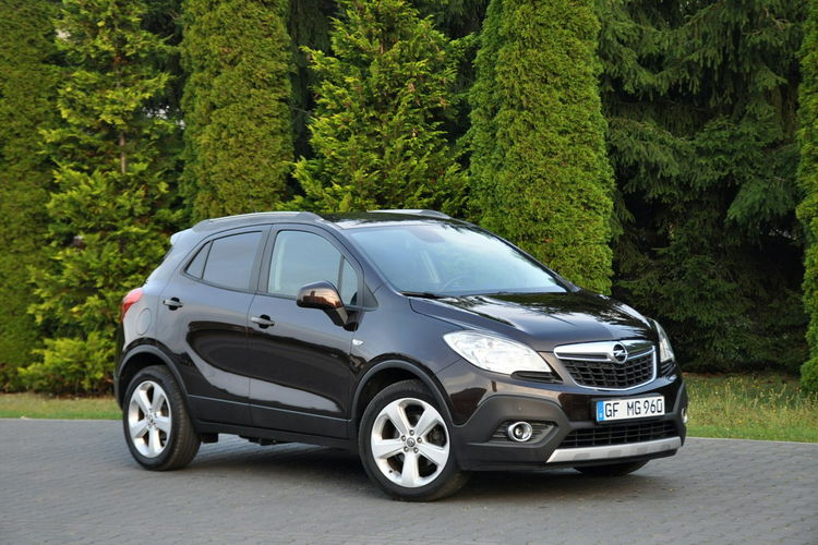 Opel Mokka 1.6i(116KM) Mokka Brown Welut Grzana Kierownica 2xPark. I Wł Alu18"ASO zdjęcie 3