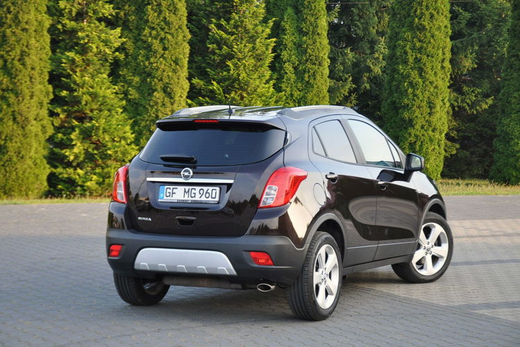 Opel Mokka 1.6i(116KM) Mokka Brown Welut Grzana Kierownica 2xPark. I Wł Alu18"ASO zdjęcie 6