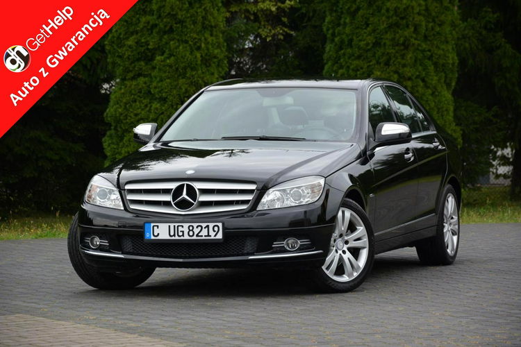 Mercedes C 180 Kompressor Avantgarde 130 tys przebieg pół-skóry Klimatronic ASO zdjęcie 1
