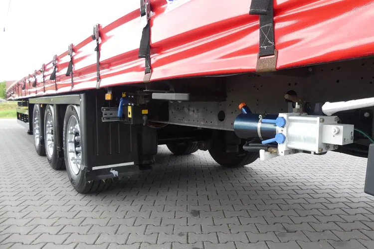 Mercedes ACTROS 1845 + SCHMITZ FIRANKA / ZESTAW MEGA / OŚ PODNOSZONA / zdjęcie 18