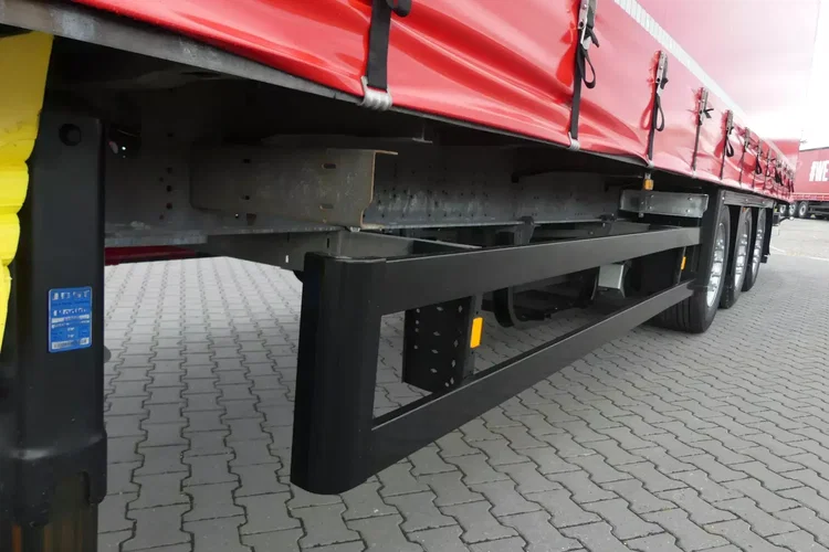 Mercedes ACTROS 1845 + SCHMITZ FIRANKA / ZESTAW MEGA / OŚ PODNOSZONA / zdjęcie 19