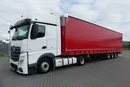 Mercedes ACTROS 1845 + SCHMITZ FIRANKA / ZESTAW MEGA / OŚ PODNOSZONA / zdjęcie 4