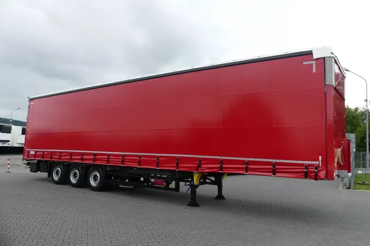 Schmitz FIRANKA / VARIOS / IDEALNY STAN / OŚ PODNOSZONA / zdjęcie 12