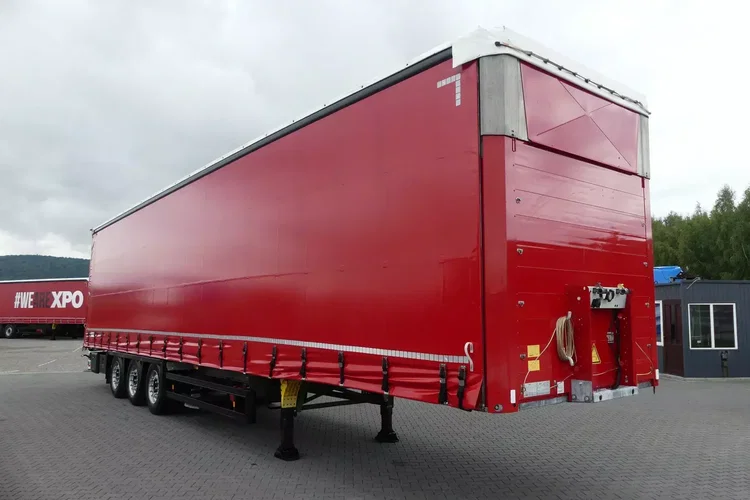 Schmitz FIRANKA / VARIOS / IDEALNY STAN / OŚ PODNOSZONA / zdjęcie 14