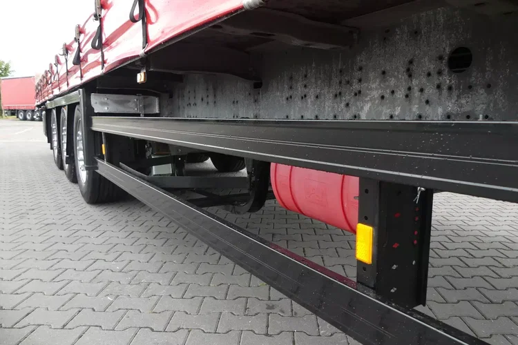 Schmitz FIRANKA / VARIOS / IDEALNY STAN / OŚ PODNOSZONA / zdjęcie 17