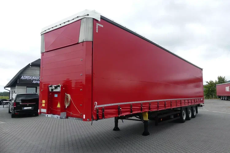 Schmitz FIRANKA / VARIOS / IDEALNY STAN / OŚ PODNOSZONA / zdjęcie 2