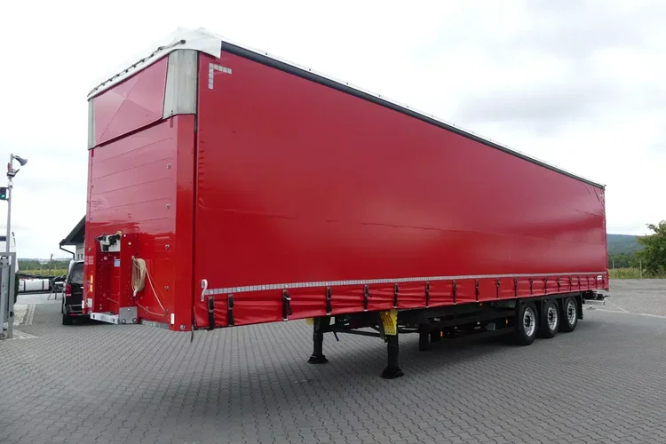 Schmitz FIRANKA / VARIOS / IDEALNY STAN / OŚ PODNOSZONA / zdjęcie 3