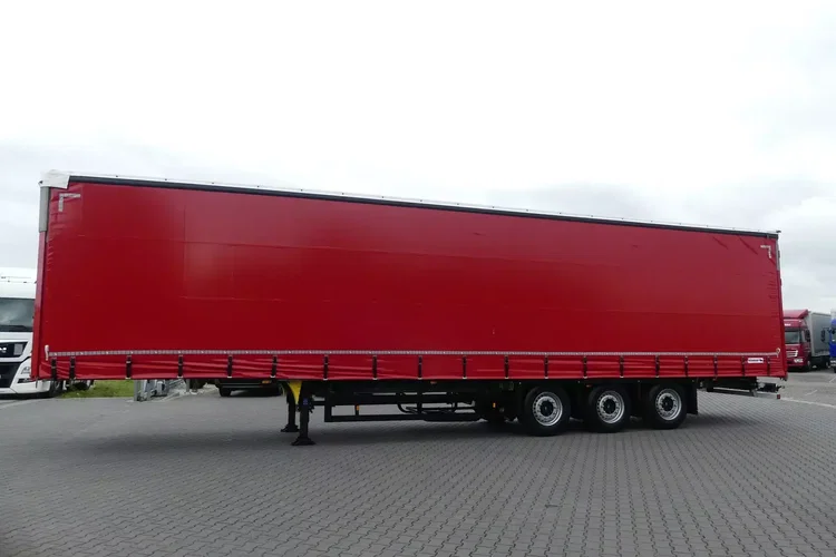 Schmitz FIRANKA / VARIOS / IDEALNY STAN / OŚ PODNOSZONA / zdjęcie 4