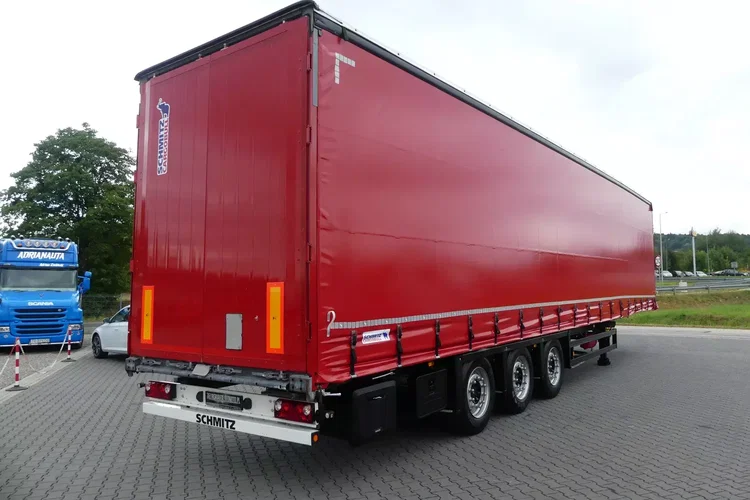 Schmitz FIRANKA / VARIOS / IDEALNY STAN / OŚ PODNOSZONA / zdjęcie 8