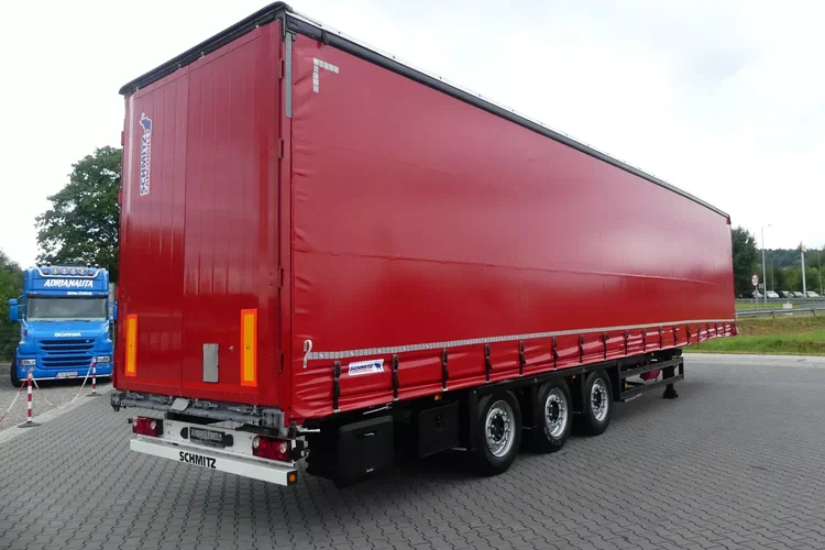 Schmitz FIRANKA / VARIOS / IDEALNY STAN / OŚ PODNOSZONA / zdjęcie 9