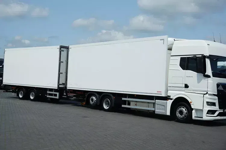 MAN TGX / 24.470 / ACC / E 6 / CHŁODNIA + WINDA / ZESTAW PRZEJAZDOWY zdjęcie 4