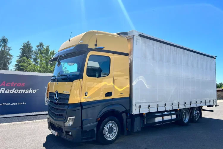 Mercedes ACTROS MP5 euro6 6x2 jumbo zestaw 120m 38palet zdjęcie 12