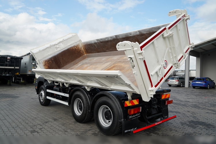MAN TGS 33. 390 / 6x4 / WYWROTKA / HYDROBURTA / MEILLER KIPPER / BORDMATIC / SPROWADZONY zdjęcie 11