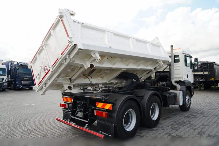 MAN TGS 33. 390 / 6x4 / WYWROTKA / HYDROBURTA / MEILLER KIPPER / BORDMATIC / SPROWADZONY zdjęcie 12