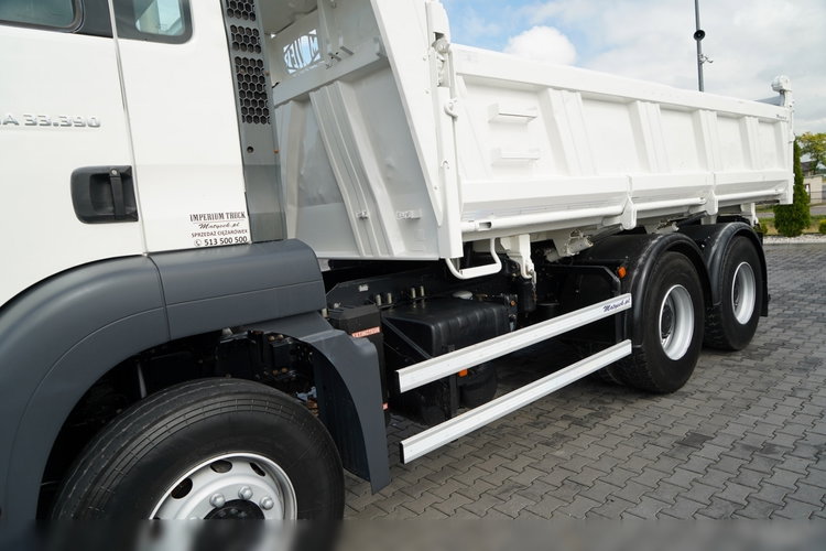 MAN TGS 33. 390 / 6x4 / WYWROTKA / HYDROBURTA / MEILLER KIPPER / BORDMATIC / SPROWADZONY zdjęcie 24