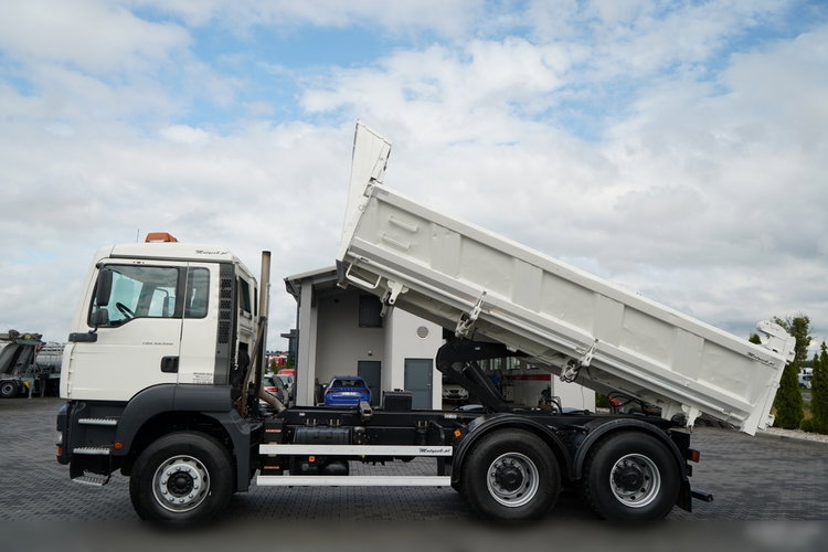 MAN TGS 33. 390 / 6x4 / WYWROTKA / HYDROBURTA / MEILLER KIPPER / BORDMATIC / SPROWADZONY zdjęcie 3
