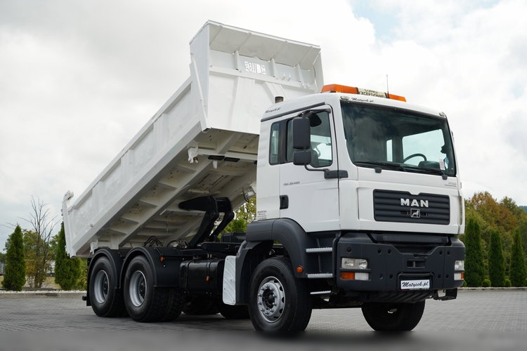 MAN TGS 33. 390 / 6x4 / WYWROTKA / HYDROBURTA / MEILLER KIPPER / BORDMATIC / SPROWADZONY zdjęcie 7